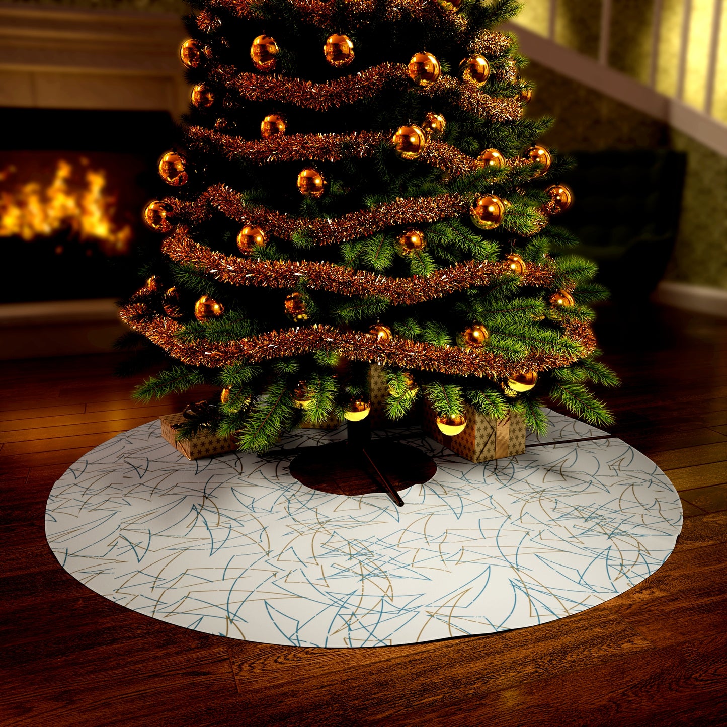 Randolph Bar Pizza Table Tree Skirt