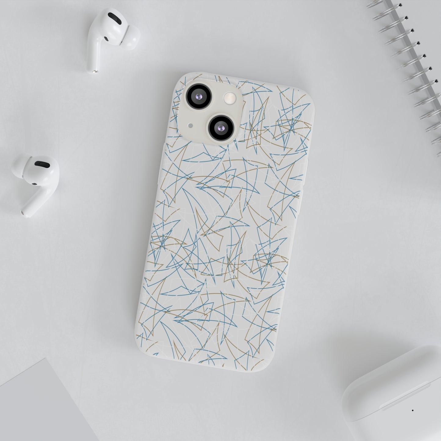 Randolph South Shore Bar Pizza Table Top Pattern iPhone Case