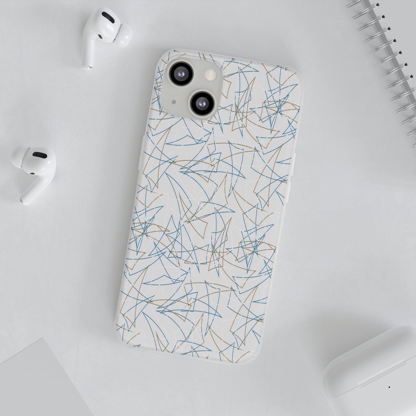 Randolph South Shore Bar Pizza Table Top Pattern iPhone Case