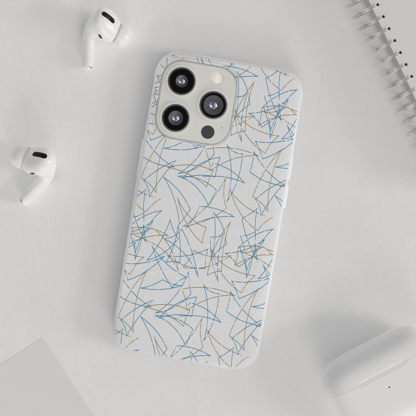 Randolph South Shore Bar Pizza Table Top Pattern iPhone Case
