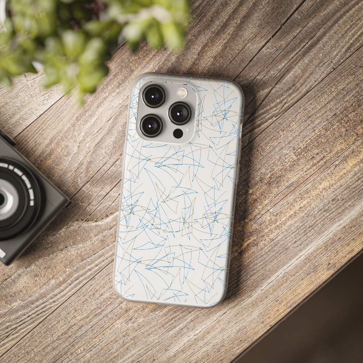 Randolph South Shore Bar Pizza Table Top Pattern iPhone Case