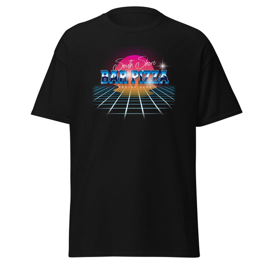 80's Style South Shore Bar Pizza Social Club Tee