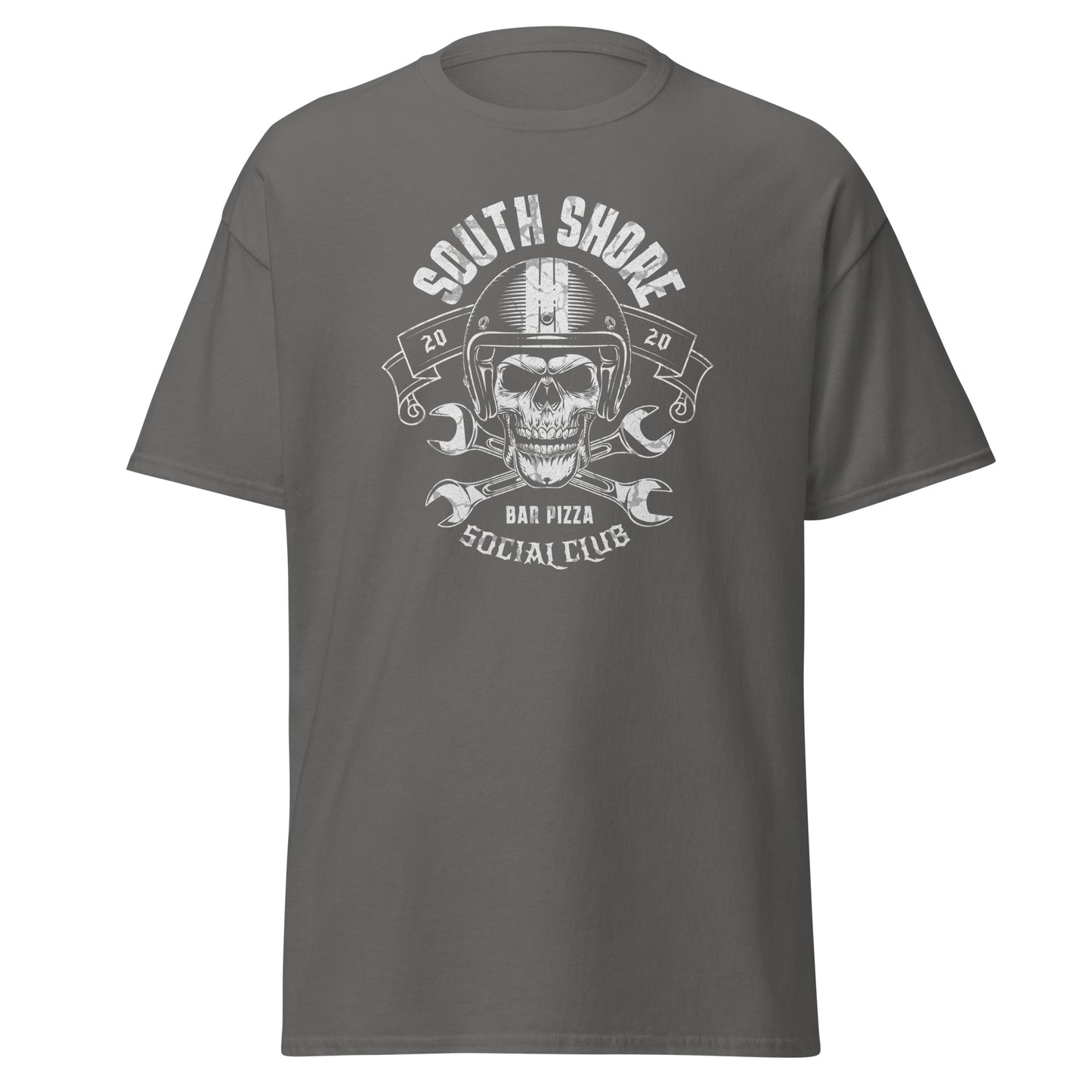 South Shore Bar Pizza Social Club Biker Tee