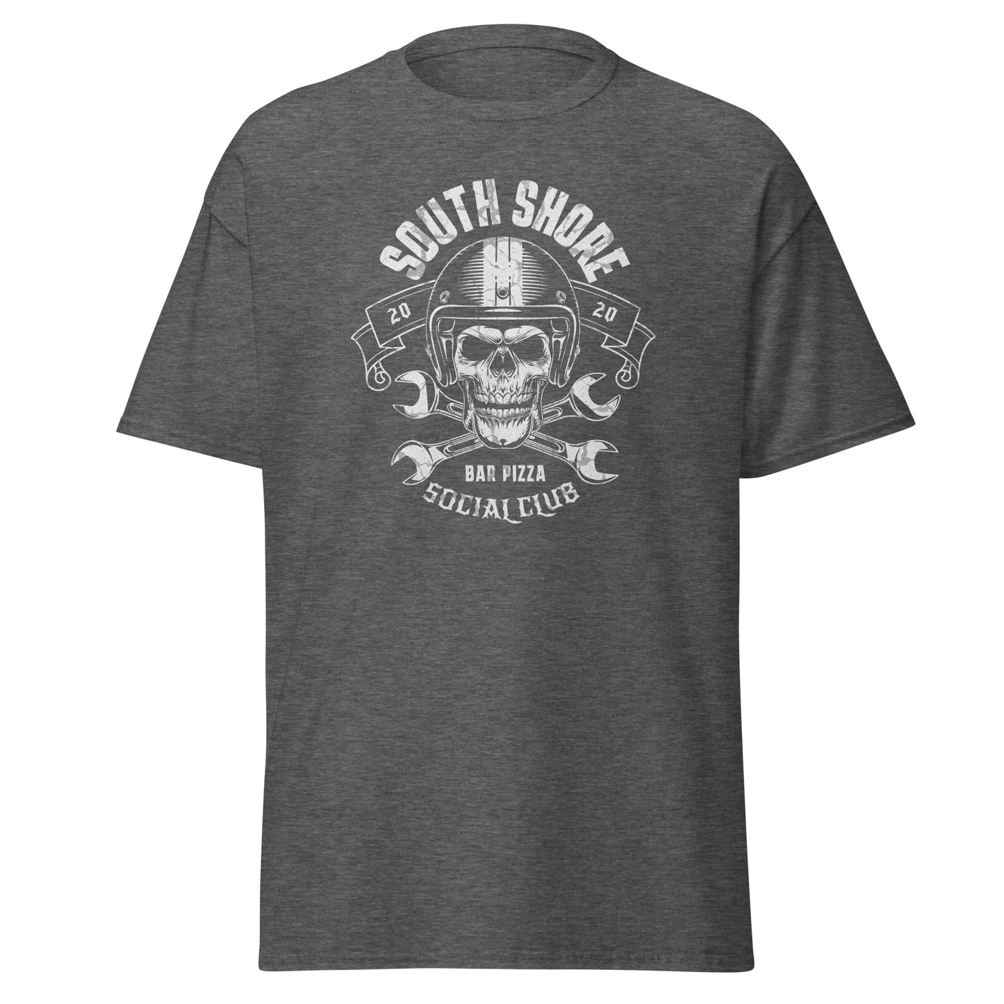South Shore Bar Pizza Social Club Biker Tee