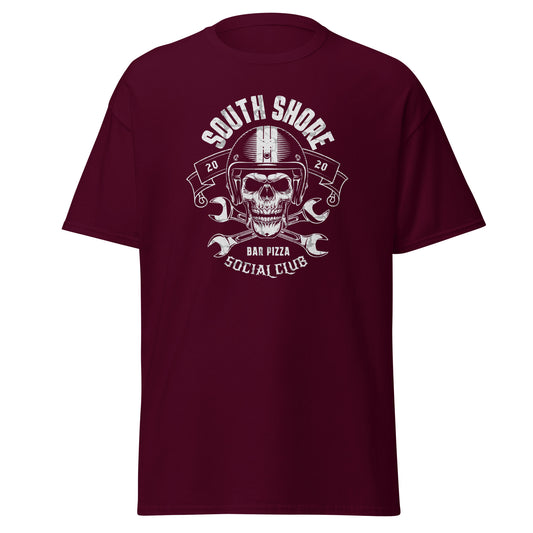 South Shore Bar Pizza Social Club Biker Tee