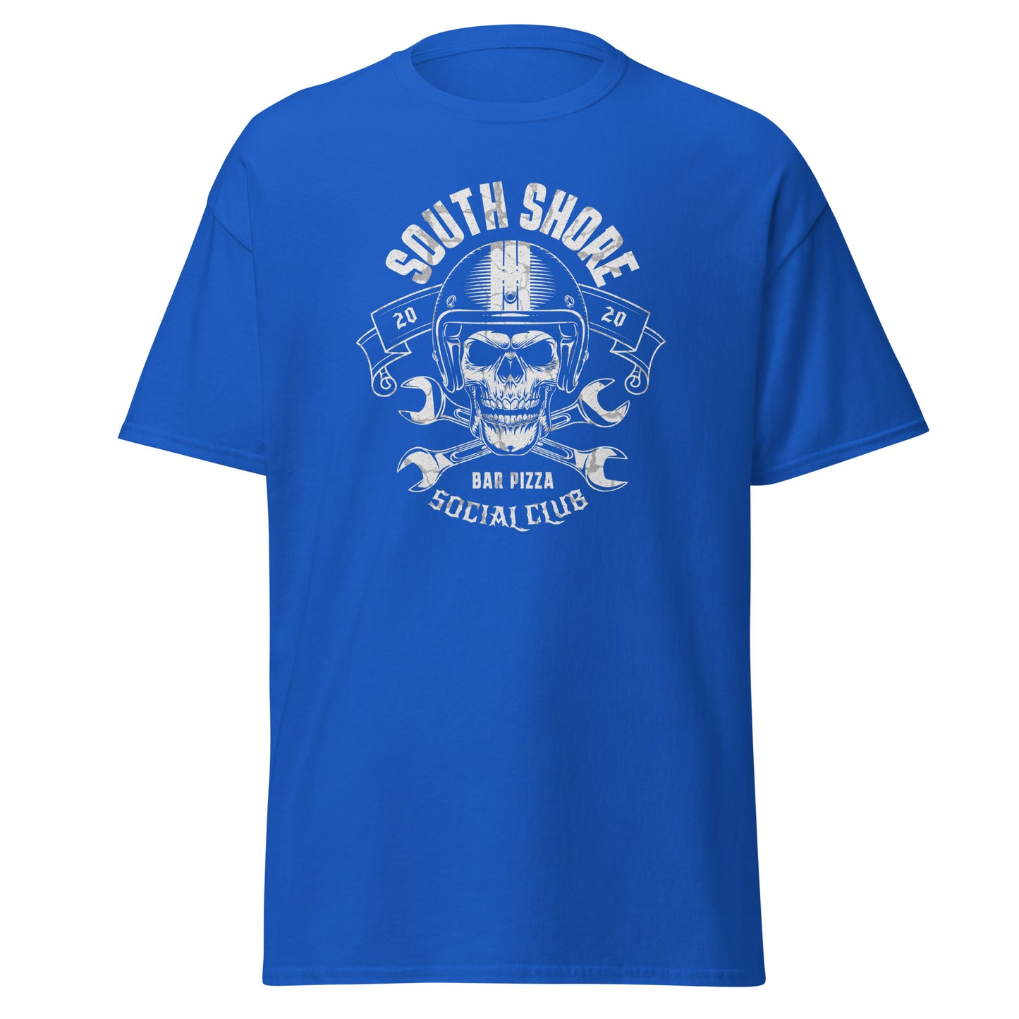 South Shore Bar Pizza Social Club Biker Tee
