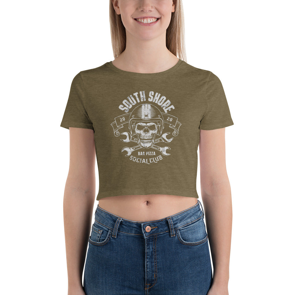 South Shore Bar Pizza Social Club Crop Top Tee