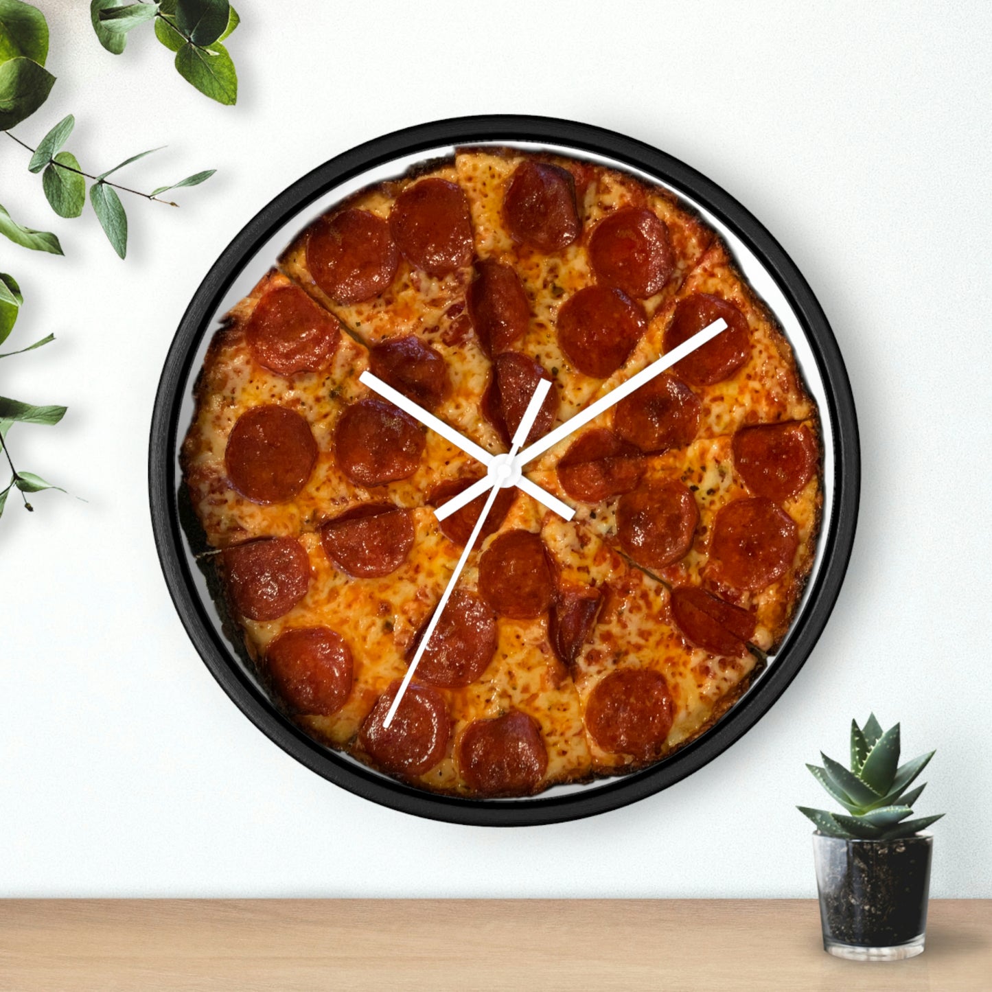 South Shore Bar Pizza Pepperoni Wall Clock
