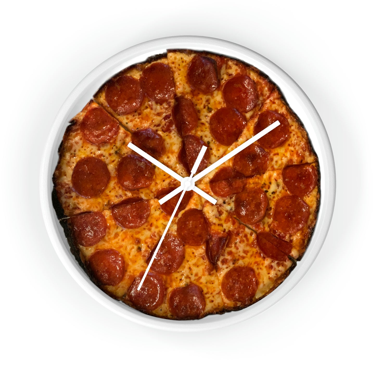 South Shore Bar Pizza Pepperoni Wall Clock