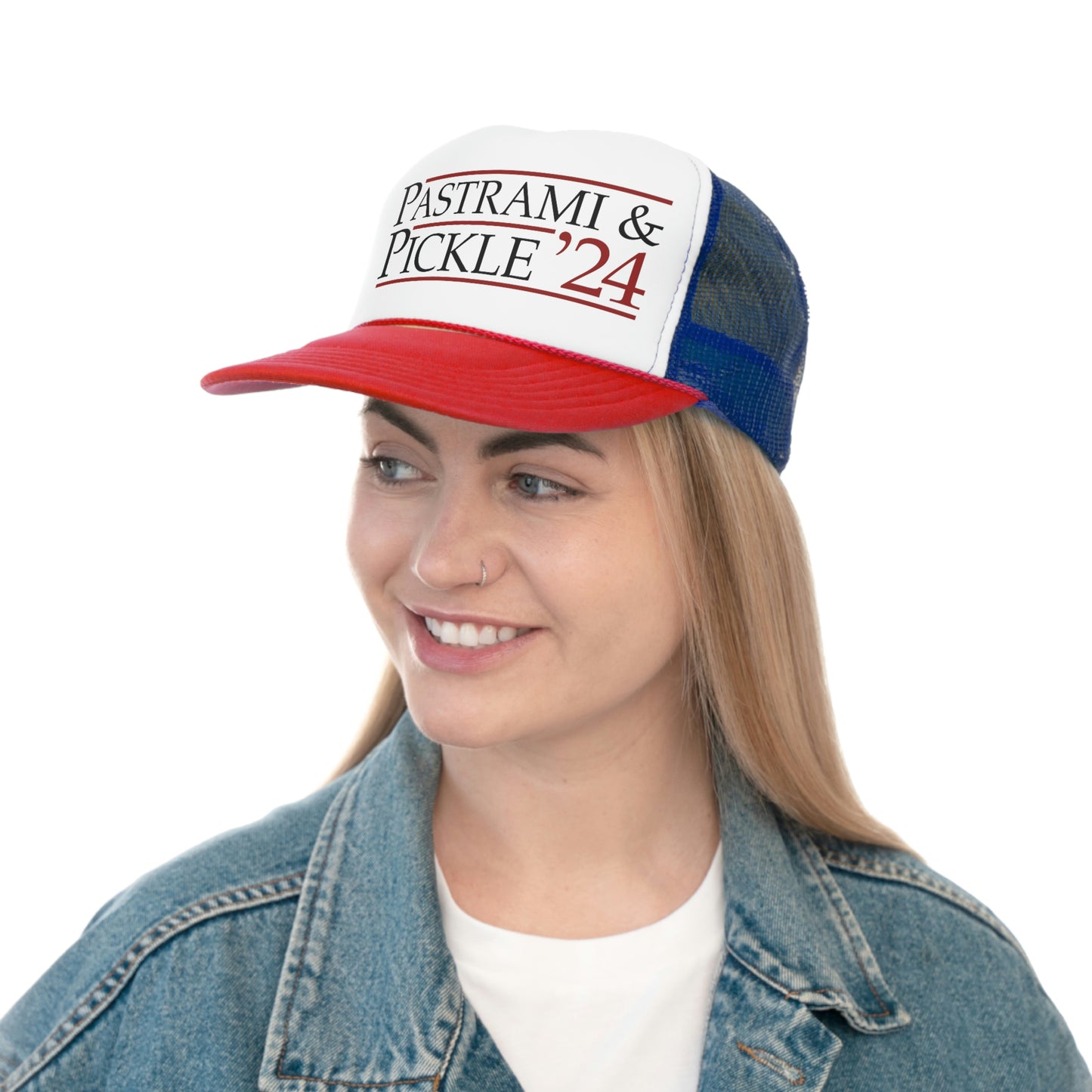 Pastrami and Pickle Bar Pizza Hat