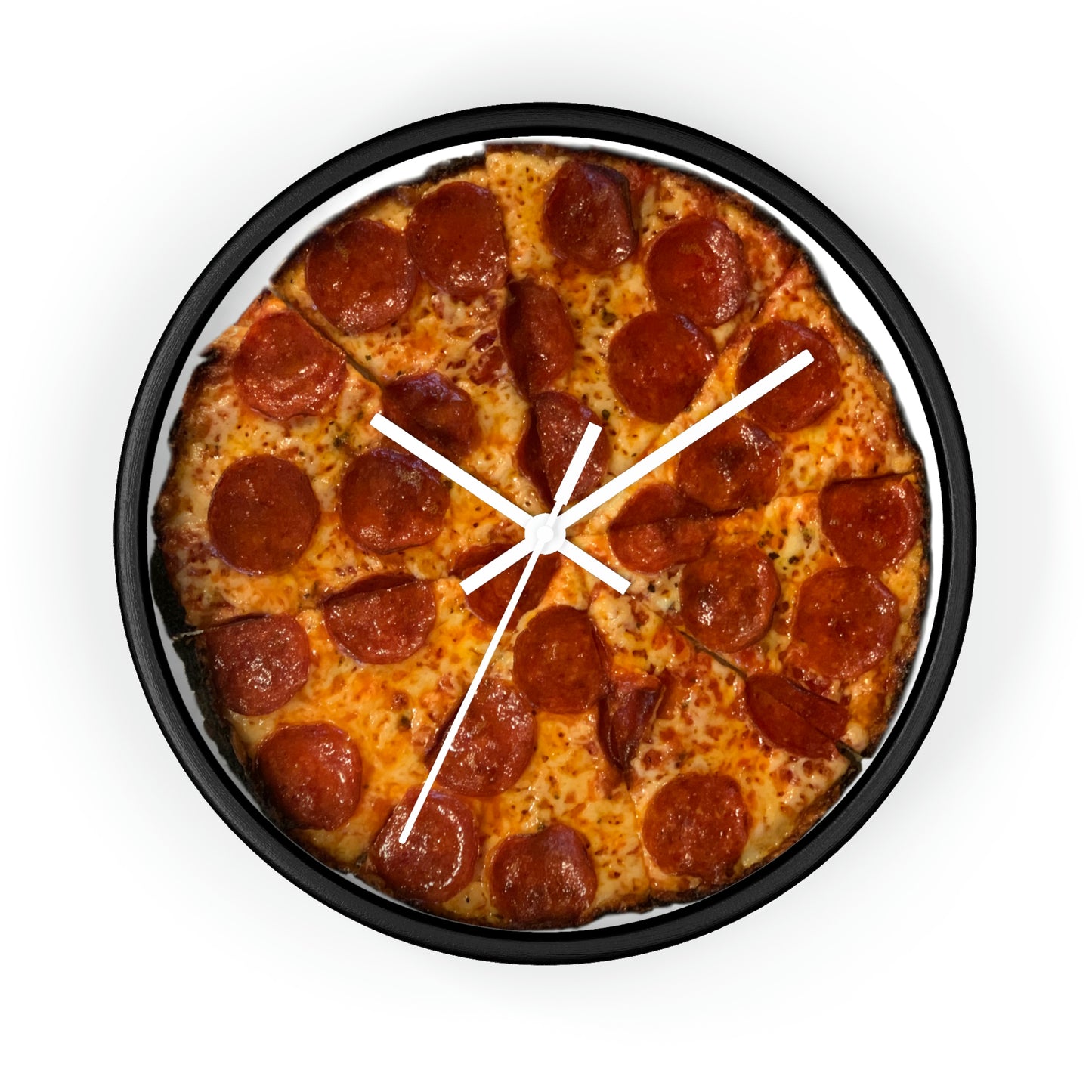 South Shore Bar Pizza Pepperoni Wall Clock
