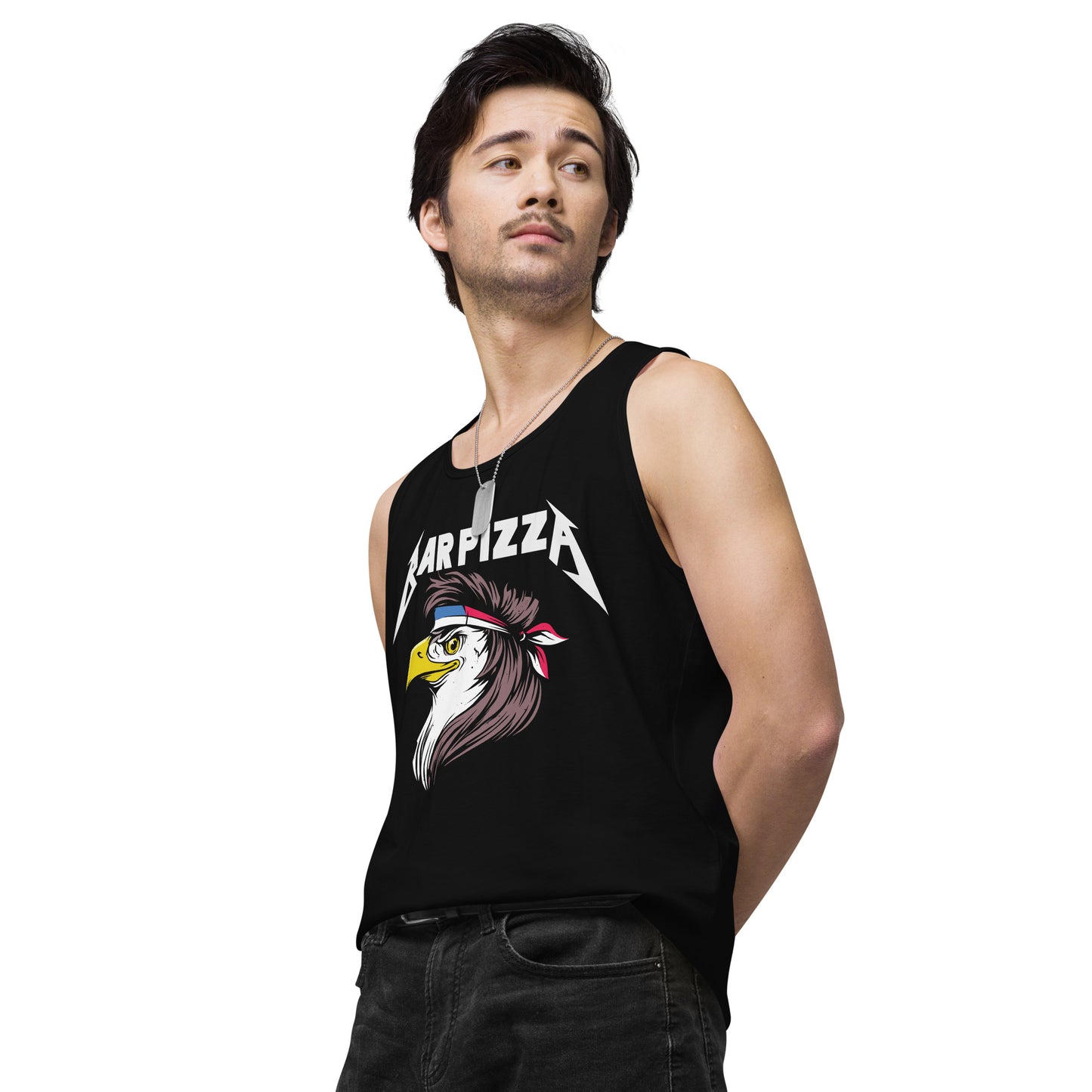 American Mullet Eagle - Bar Pizza Tank Top