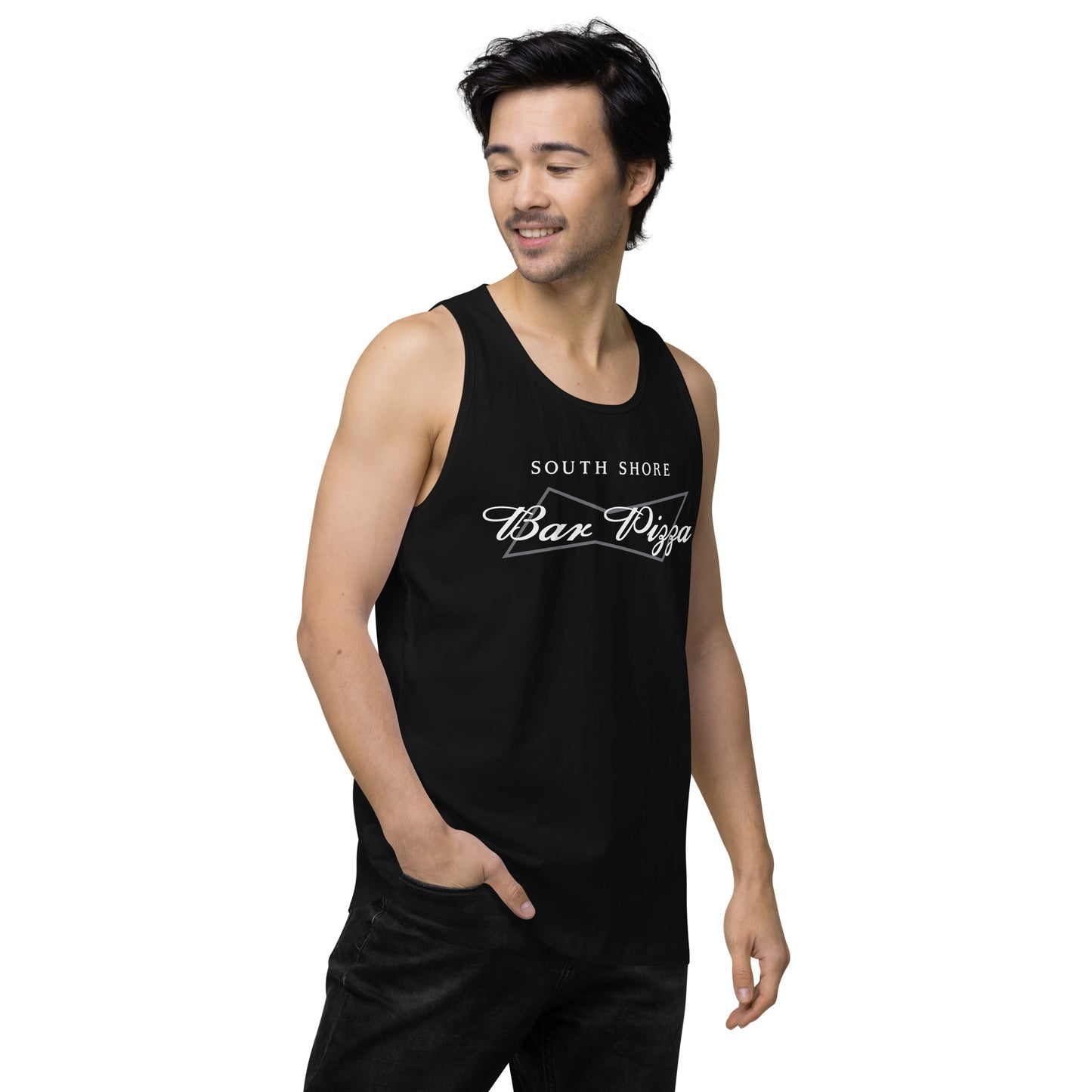 South Shore Bar Pizza King of Muscle Shirts