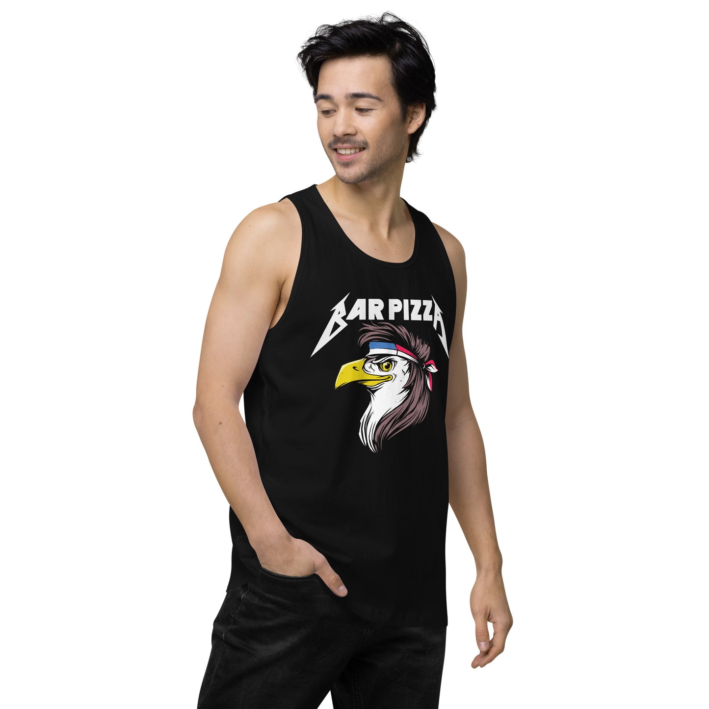 American Mullet Eagle - Bar Pizza Tank Top