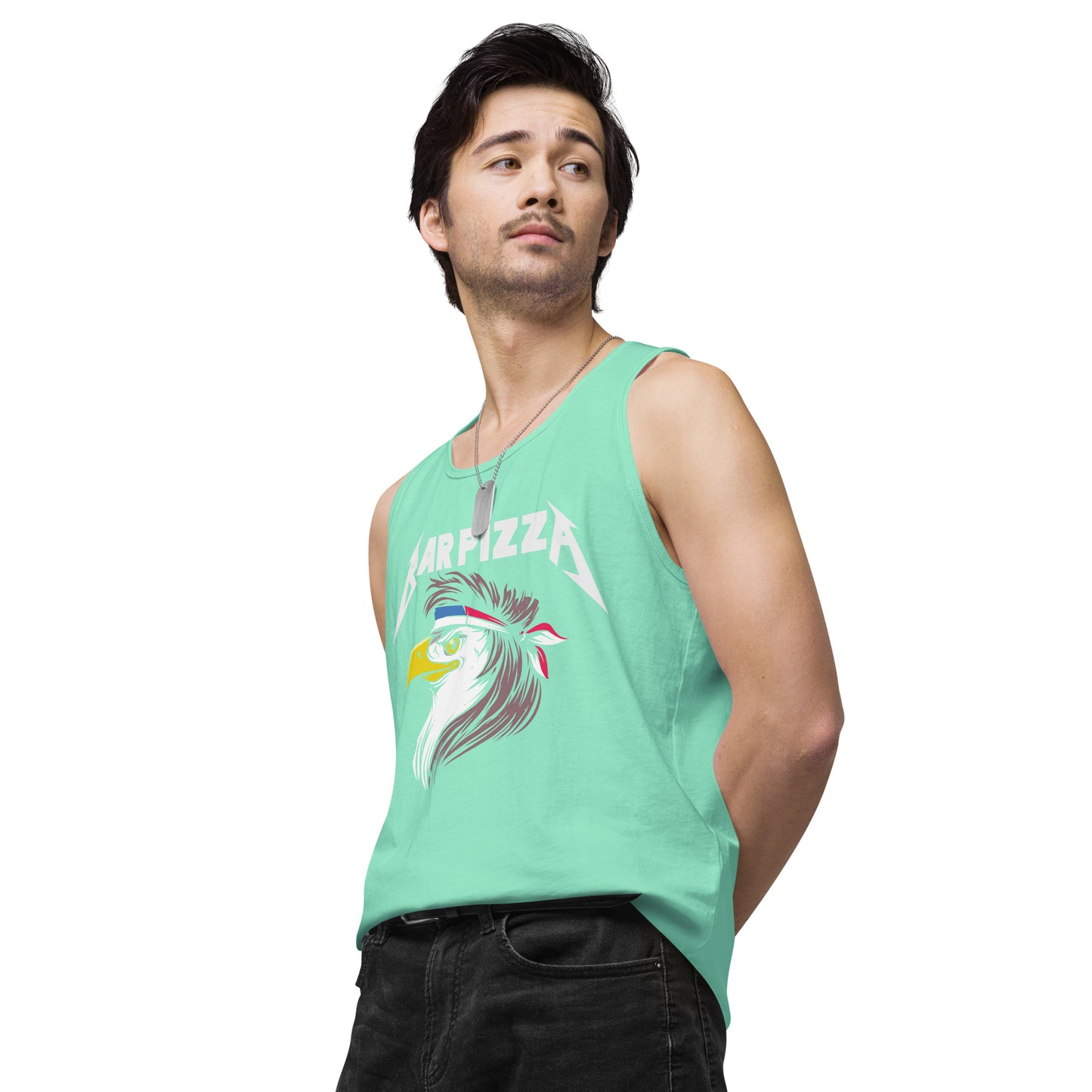 American Mullet Eagle - Bar Pizza Tank Top
