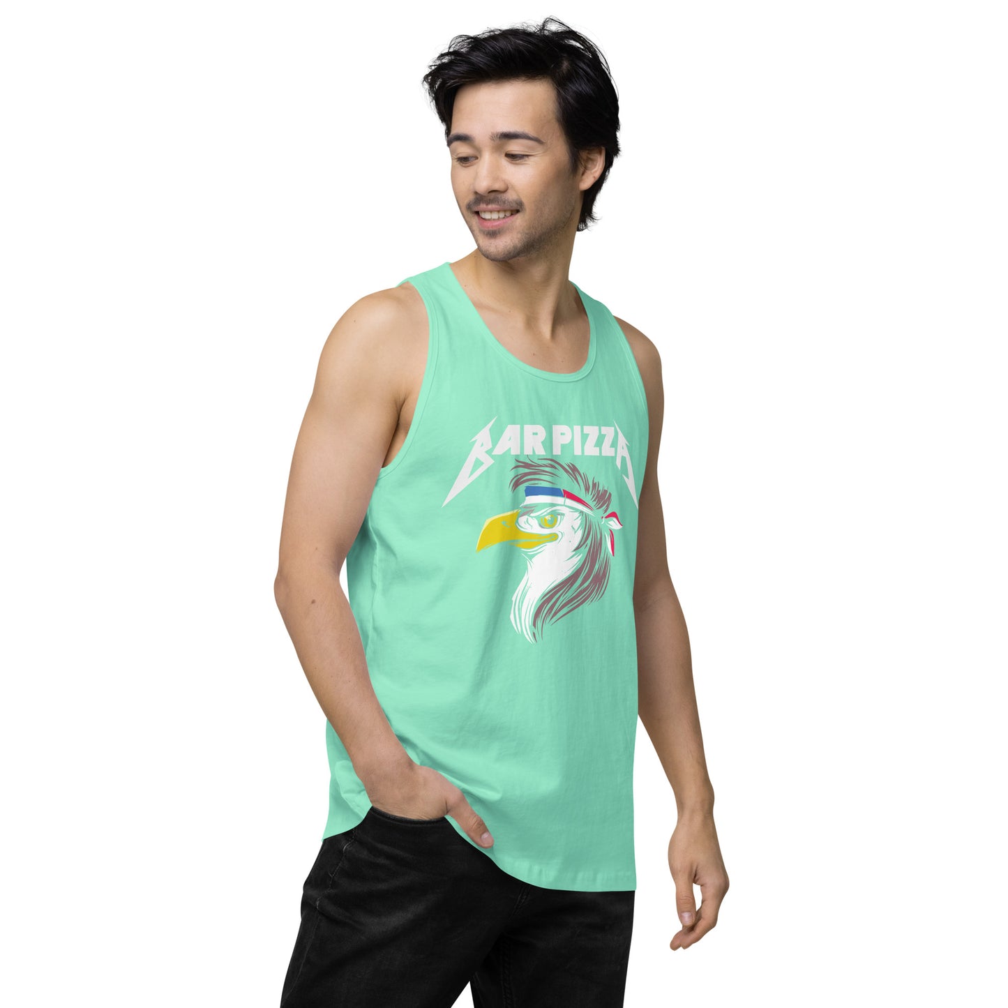 American Mullet Eagle - Bar Pizza Tank Top