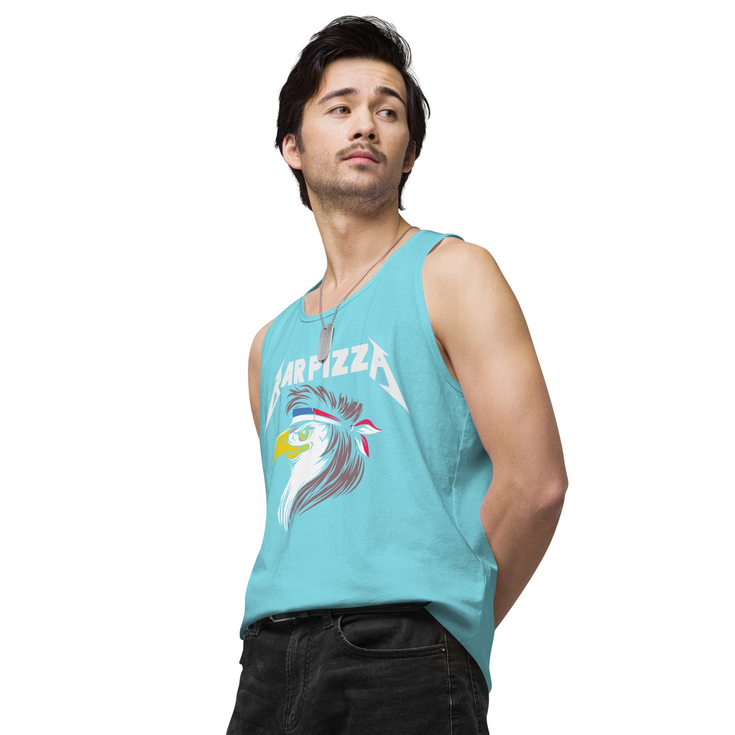 American Mullet Eagle - Bar Pizza Tank Top
