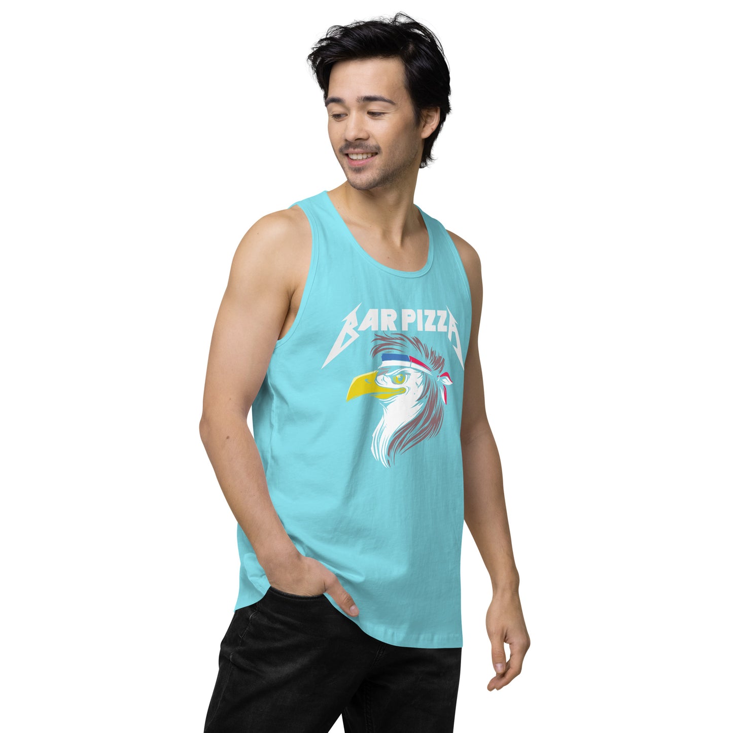 American Mullet Eagle - Bar Pizza Tank Top