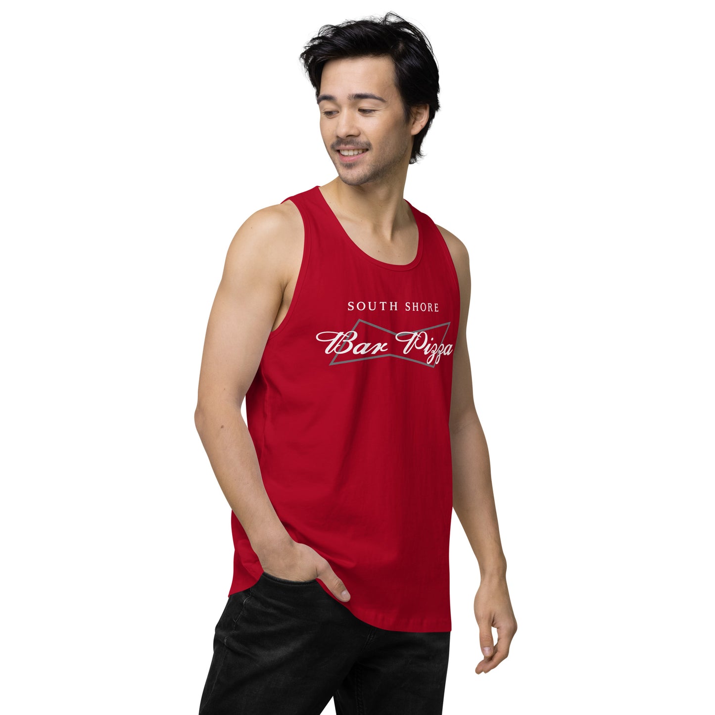 South Shore Bar Pizza King of Muscle Shirts