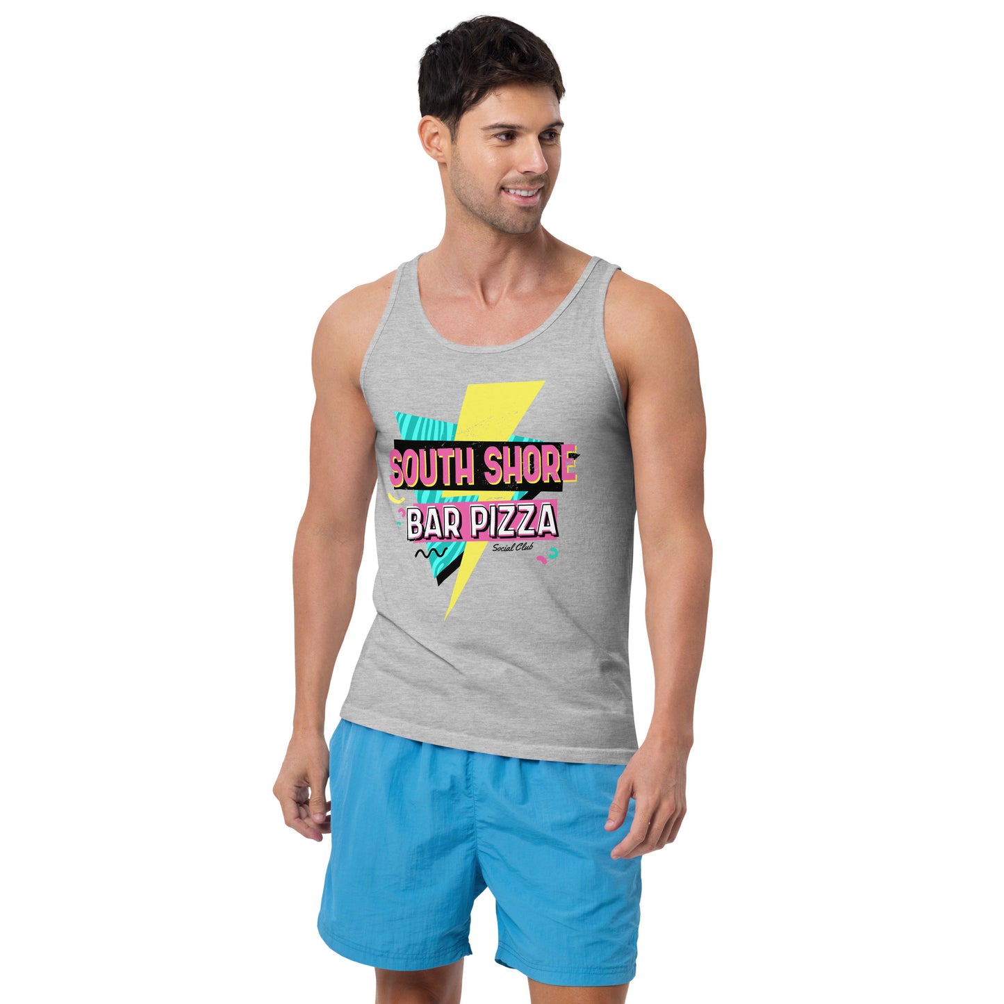 90's South Shore Bar Pizza Social Club Tank Top