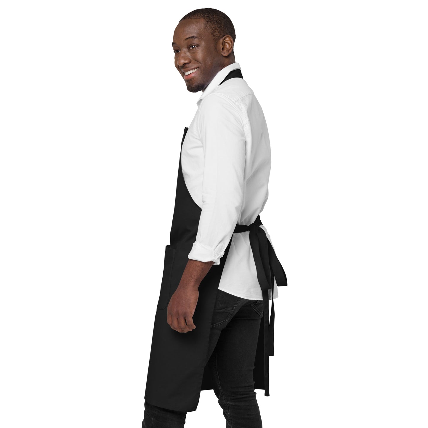 I Heart Bar Pizza - Home Chef Apron - Black