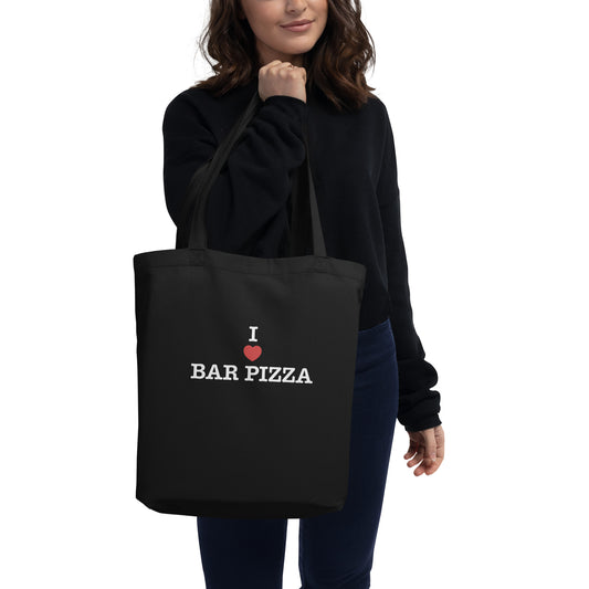 I Heart Bar Pizza Takeout Tote Bag