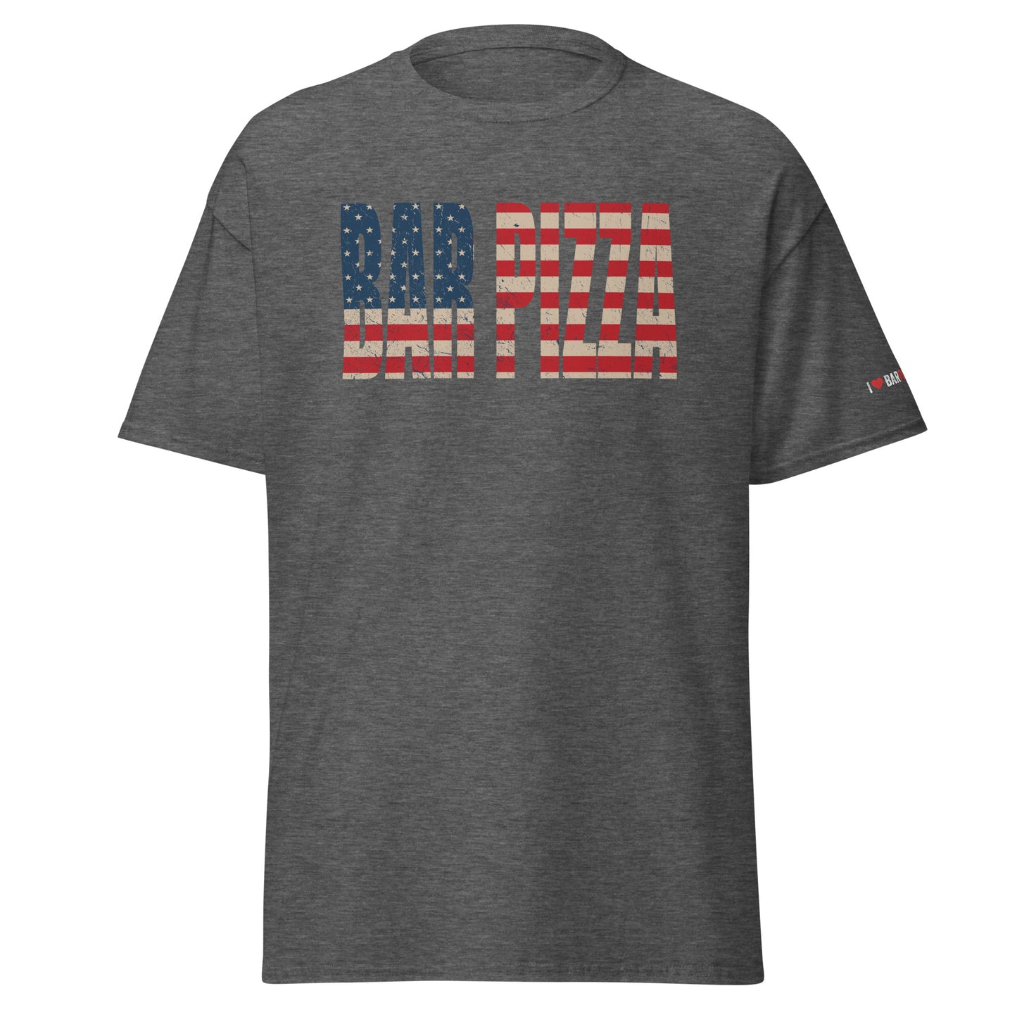 American Flag 4th of July Bar Pizza Shirt