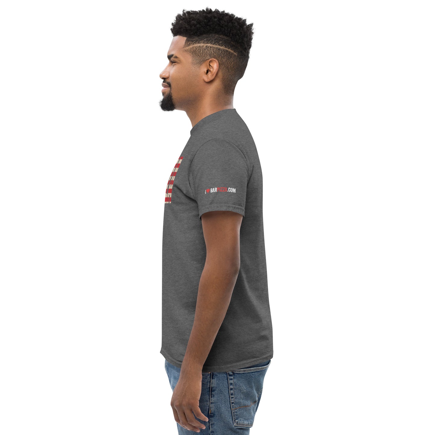 American Flag 4th of July Bar Pizza Shirt
