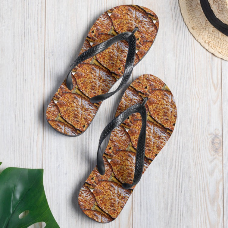 Bar Pizza Flip-Flops