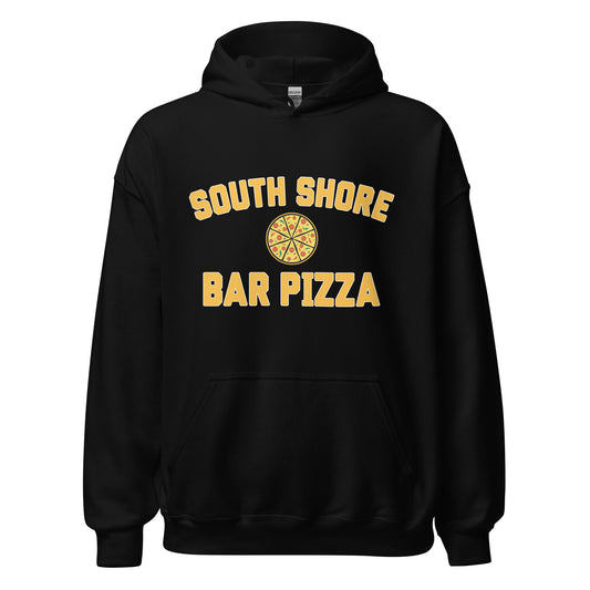 South Shore Bar Pizza Hockey Hoodie - Black