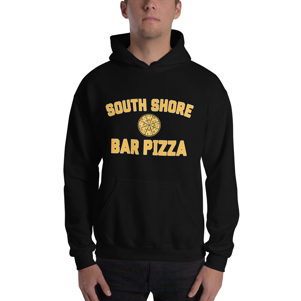 South Shore Bar Pizza Hockey Hoodie - Black