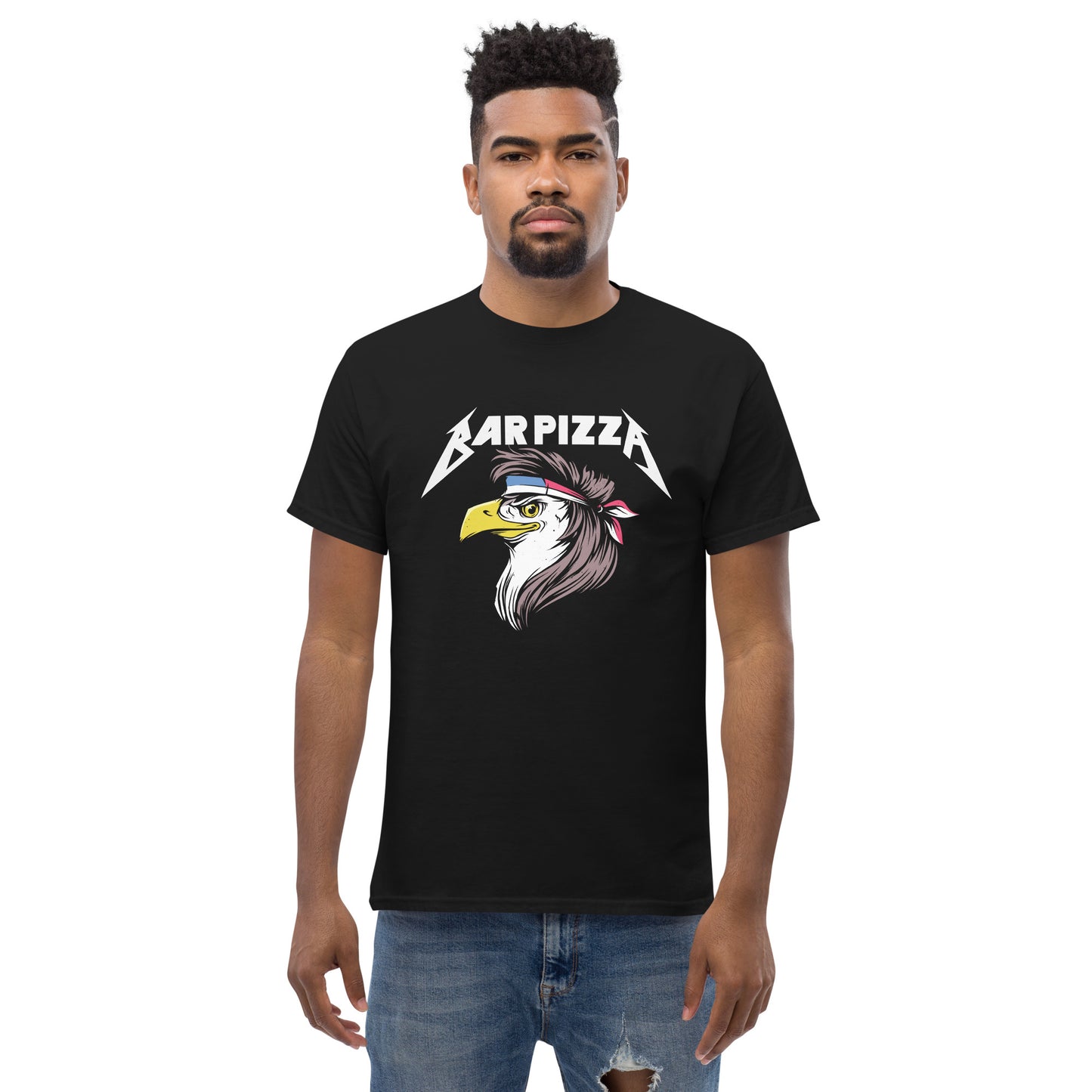 South Shore Bar Pizza American Mullet Eagle Tee