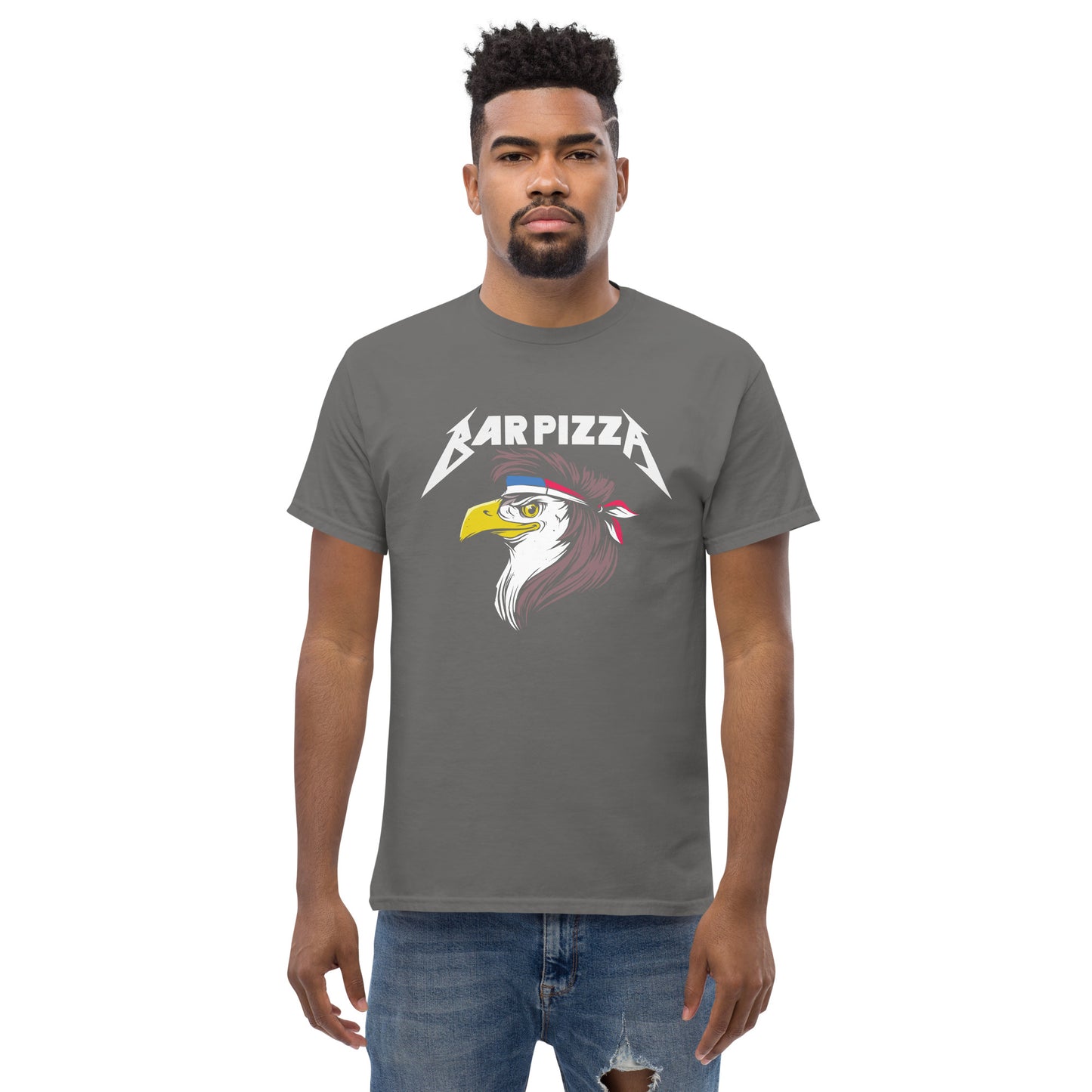 South Shore Bar Pizza American Mullet Eagle Tee