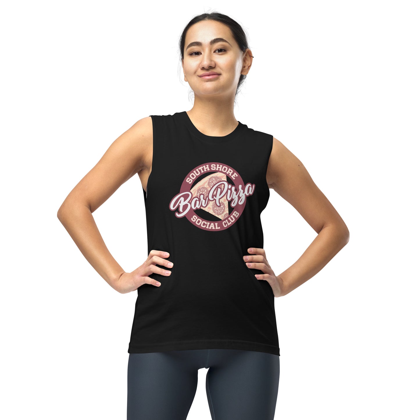 South Shore Bar Pizza Social Club Muscle Shirt Tank Top