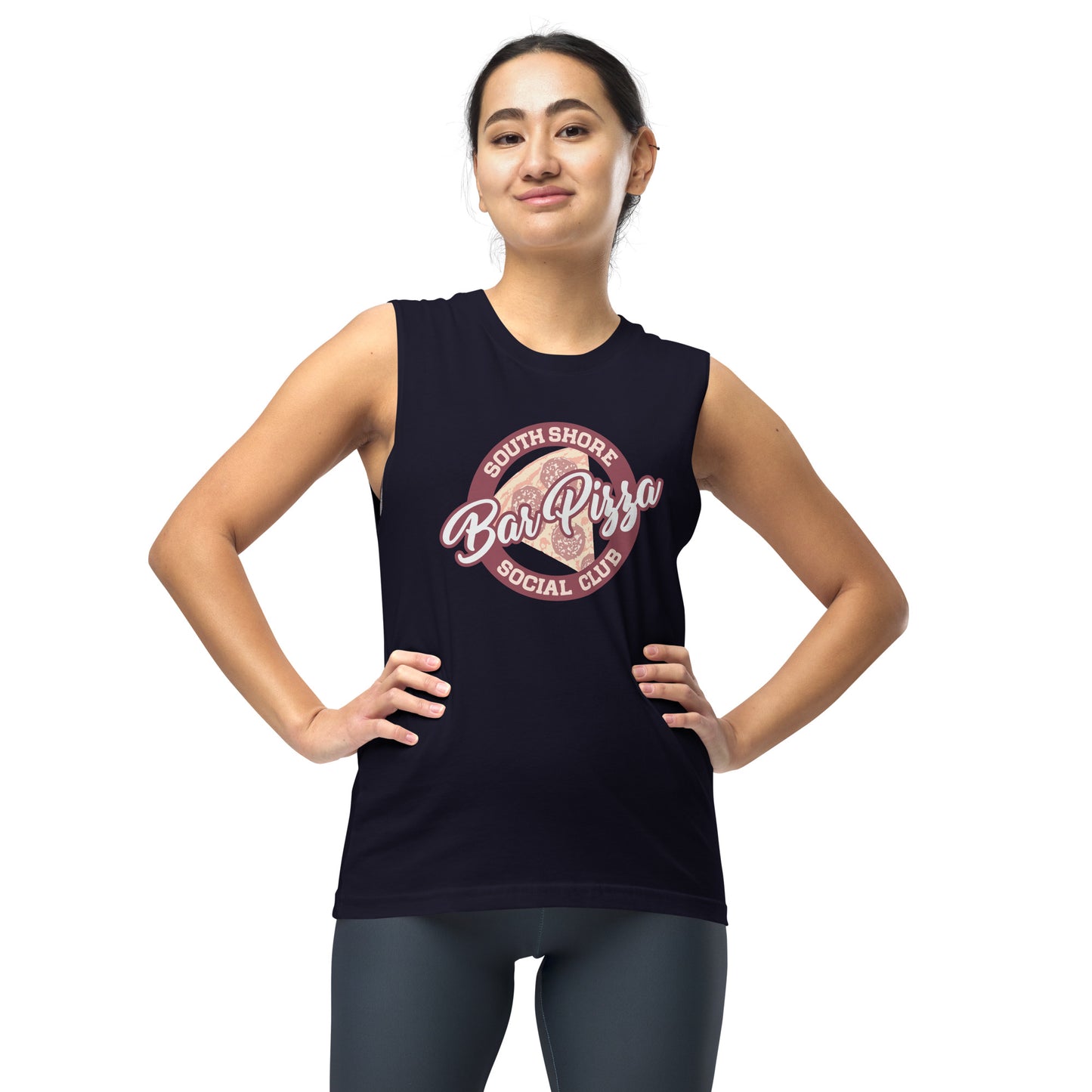 South Shore Bar Pizza Social Club Muscle Shirt Tank Top