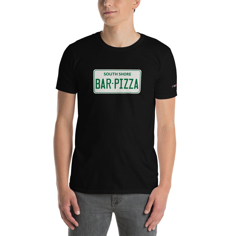 Old School Bar Pizza Massachusetts License Plate
