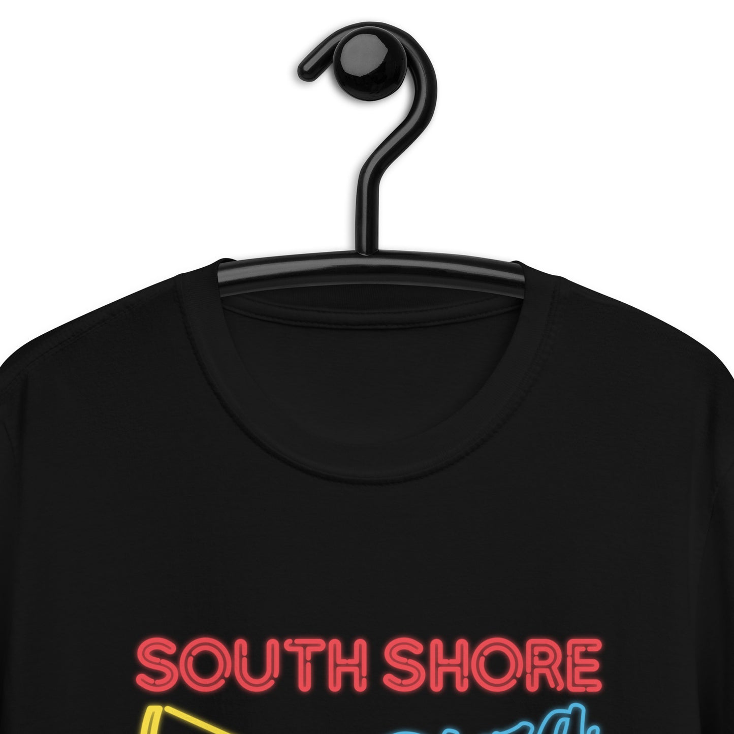 SSBP South Shore Bar Pizza Social Club Neon Sign Tee