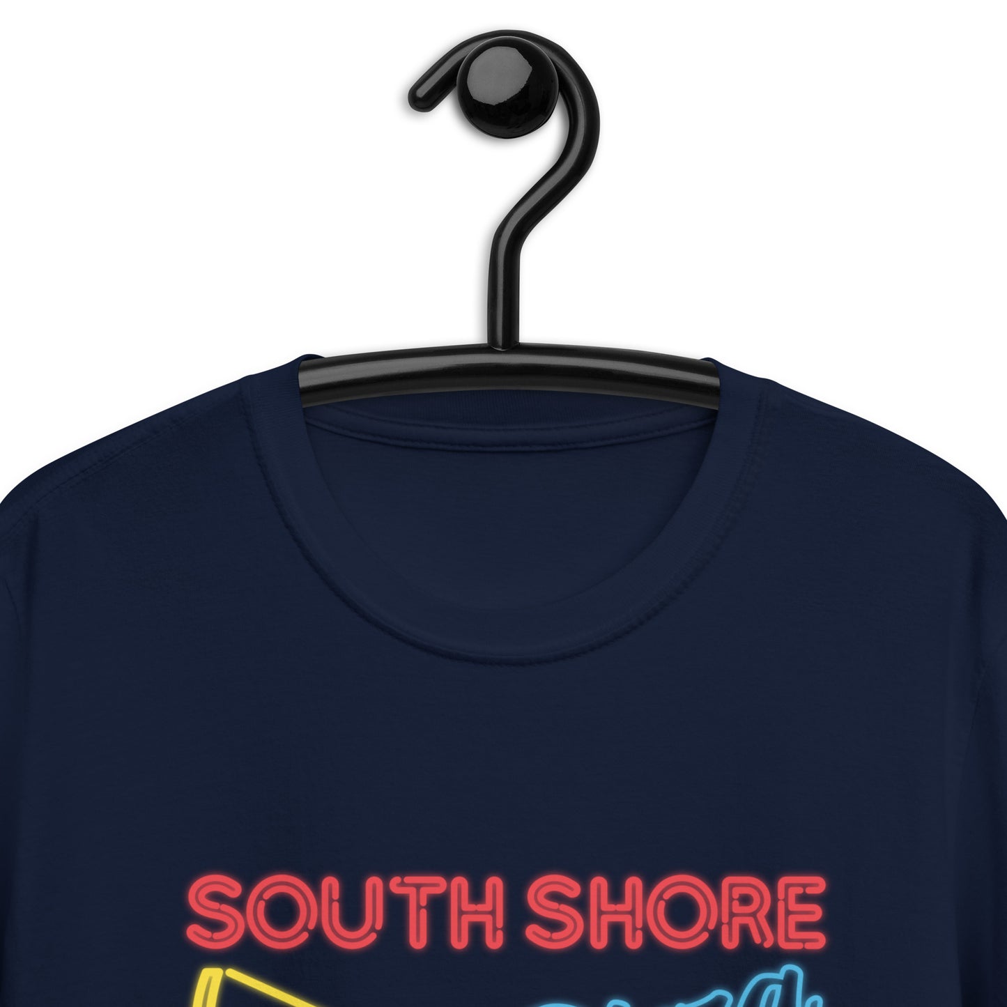 SSBP South Shore Bar Pizza Social Club Neon Sign Tee