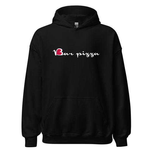 Bar Pizza Hoodie - Cursive Logo