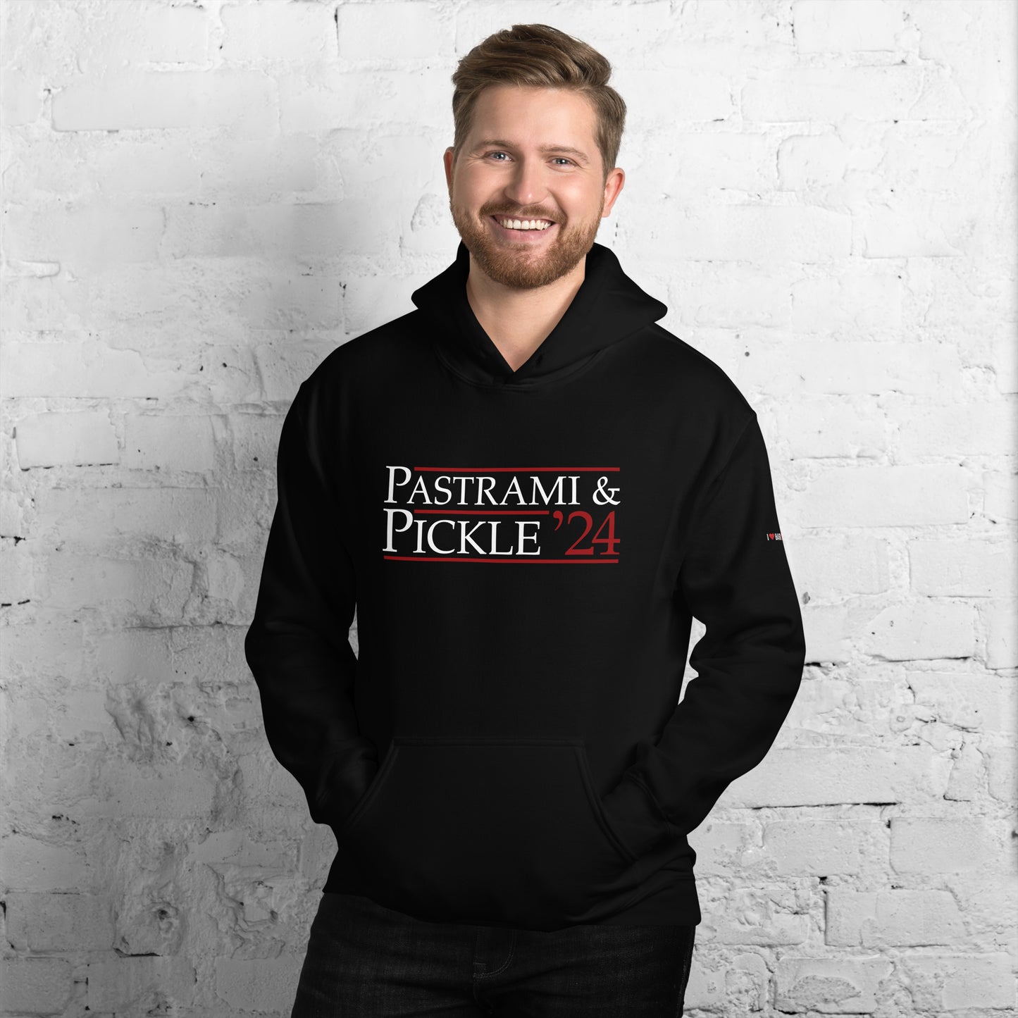 Pastrami & Pickle Bar Pizza Political Party Hoodie