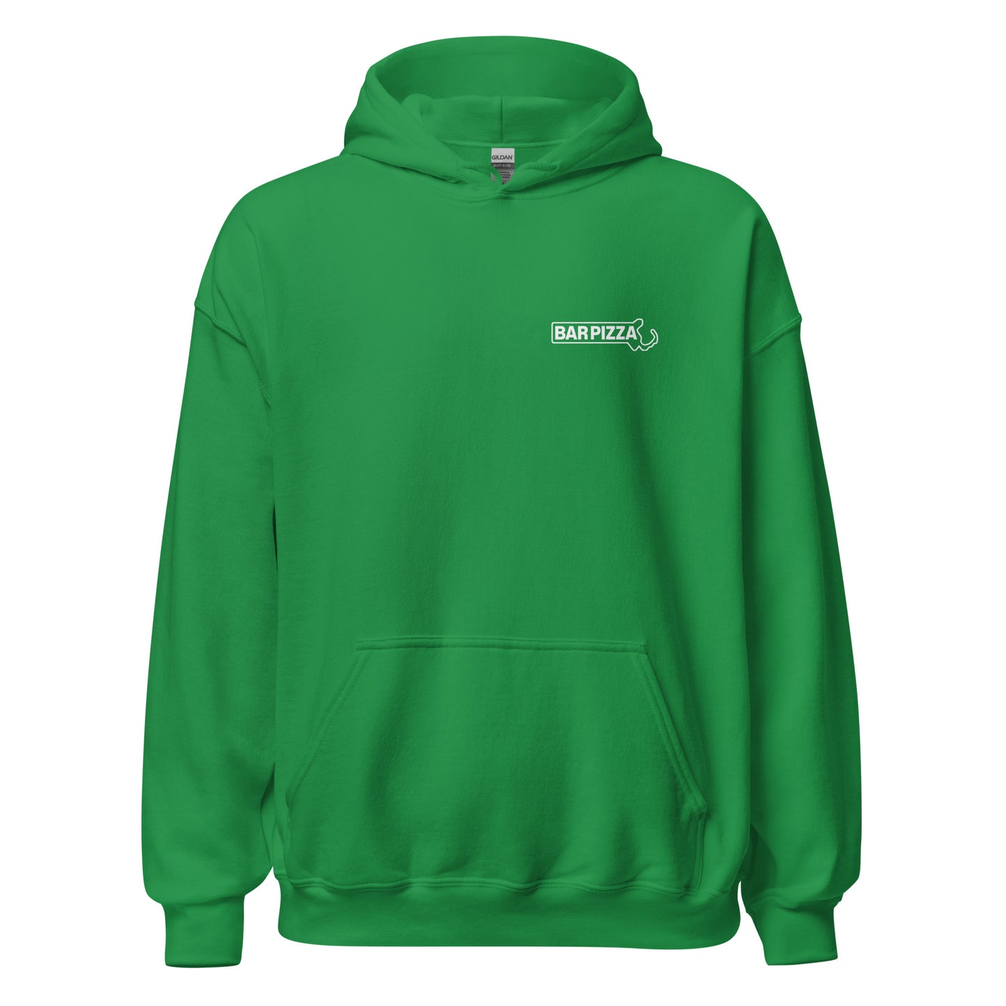 South South Bar Pizza Social Club Hoodie - State Logo Front - SSBPSC Logo on Back