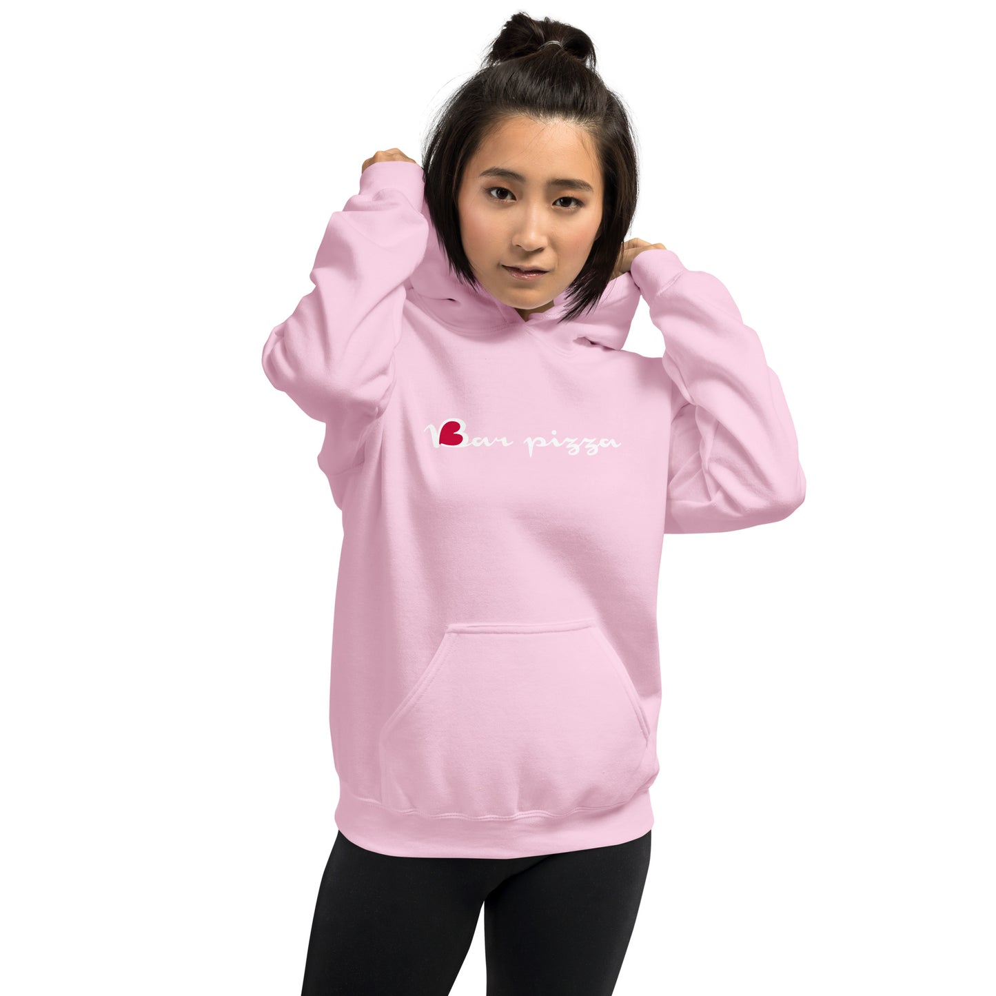 Bar Pizza Hoodie - Cursive Logo