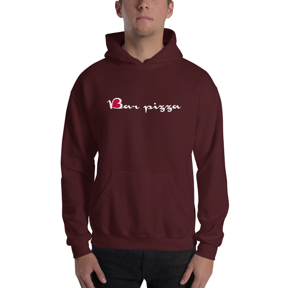 Bar Pizza Hoodie - Cursive Logo