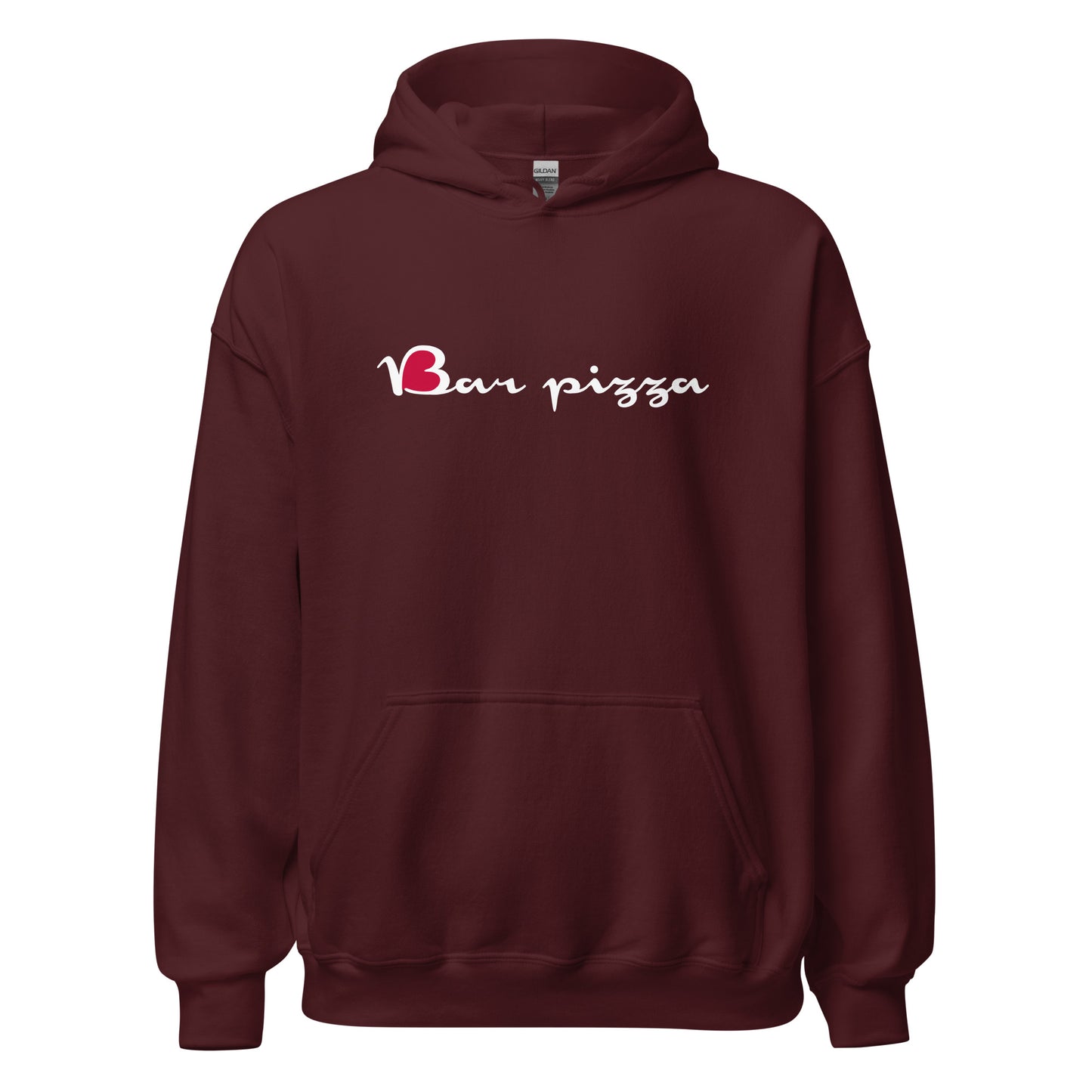 Bar Pizza Hoodie - Cursive Logo