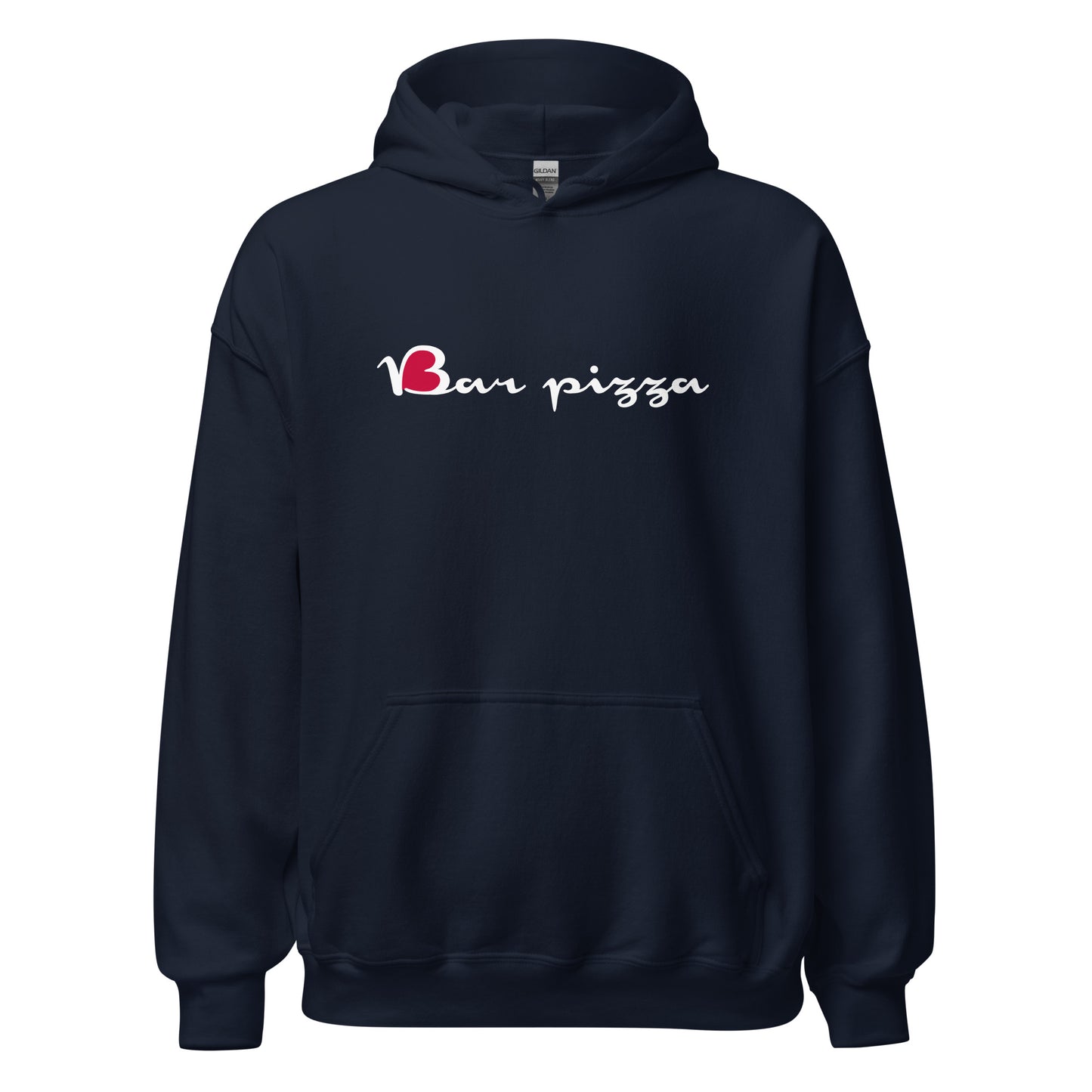 Bar Pizza Hoodie - Cursive Logo