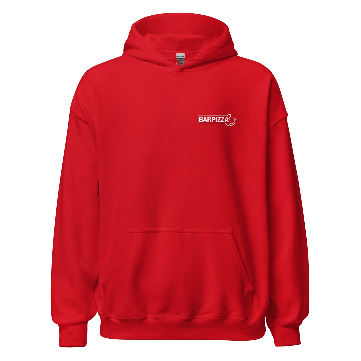 South South Bar Pizza Social Club Hoodie - State Logo Front - SSBPSC Logo on Back