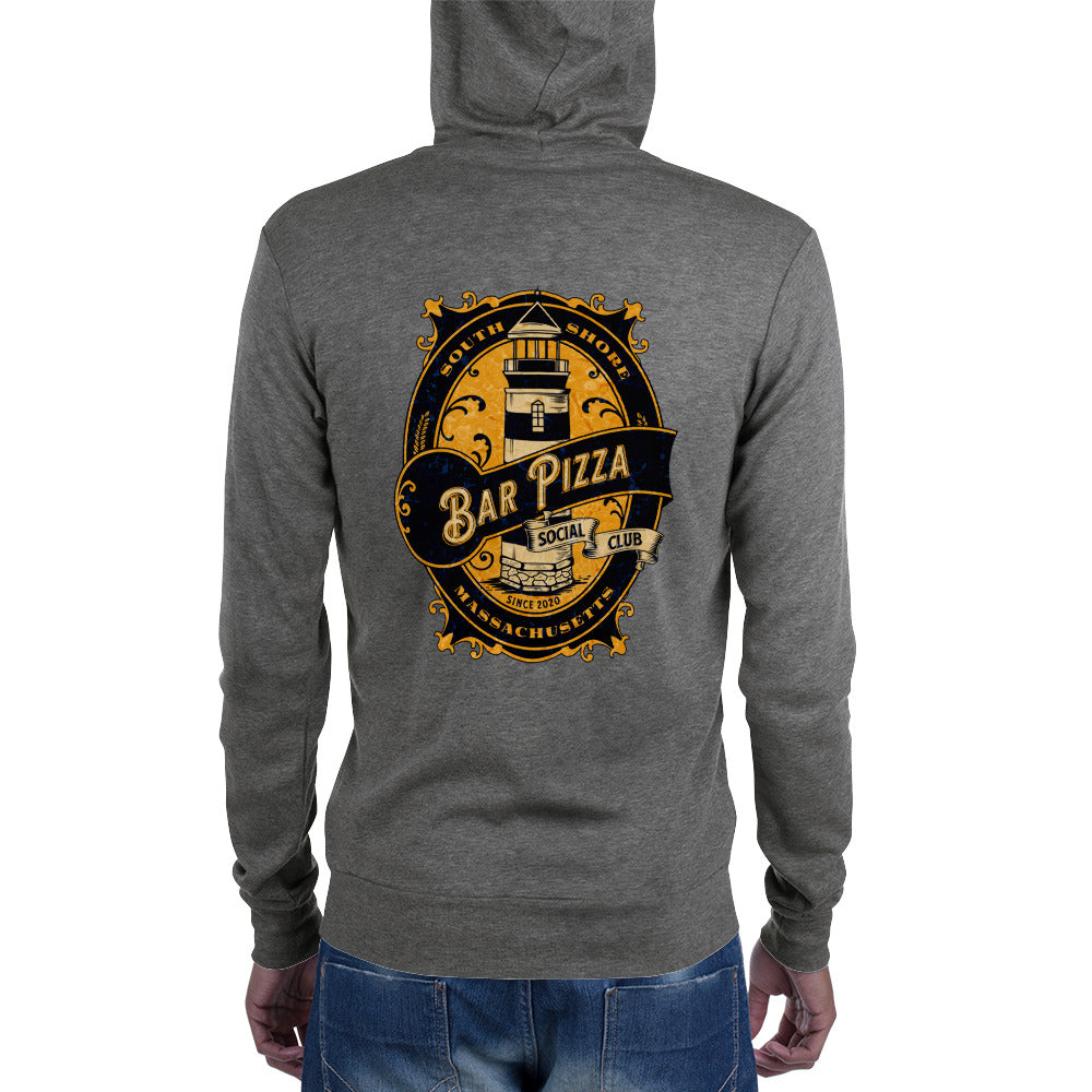 South Shore Bar Pizza Social Club Lighthouse Full Zip Hoodie