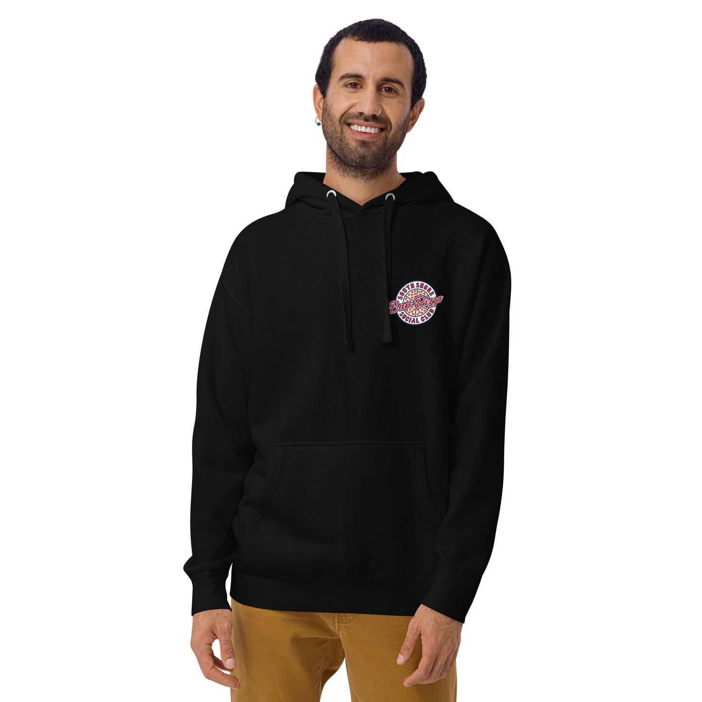 South Shore Bar Pizza Social Club - Two Sided Premium Hoodie