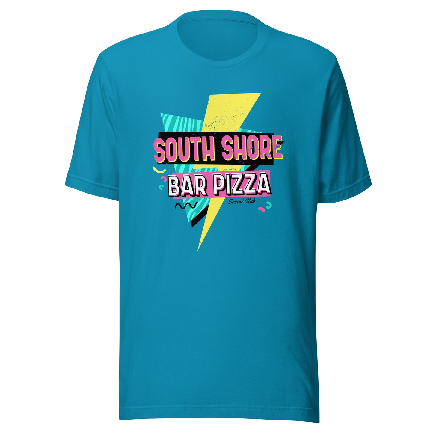 90's Style South Shore Bar Pizza Social Club Tee