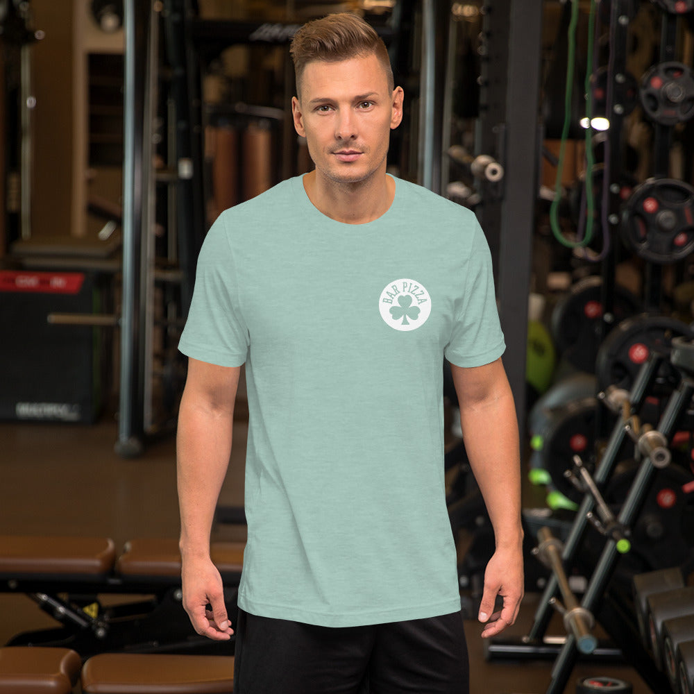 Bar Pizza Shamrock Logo - Spring Colors